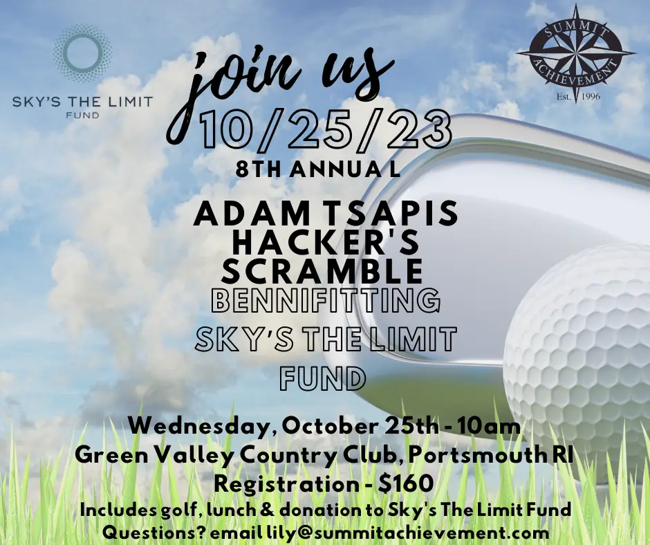 Summit Achievement Supports Skys The Limit Fund With 8th Annual Adam Tsapis Hackers Scramble